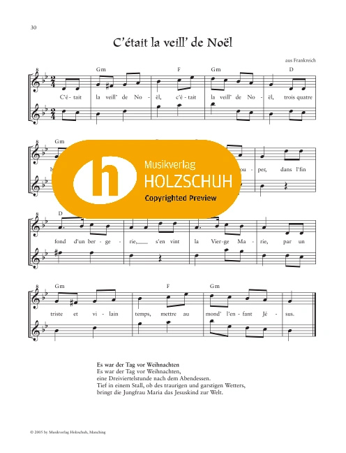 Cétait la veill de Noël